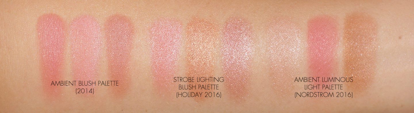 Hourglass Palette Comparisons from The Beauty Look Book Blog