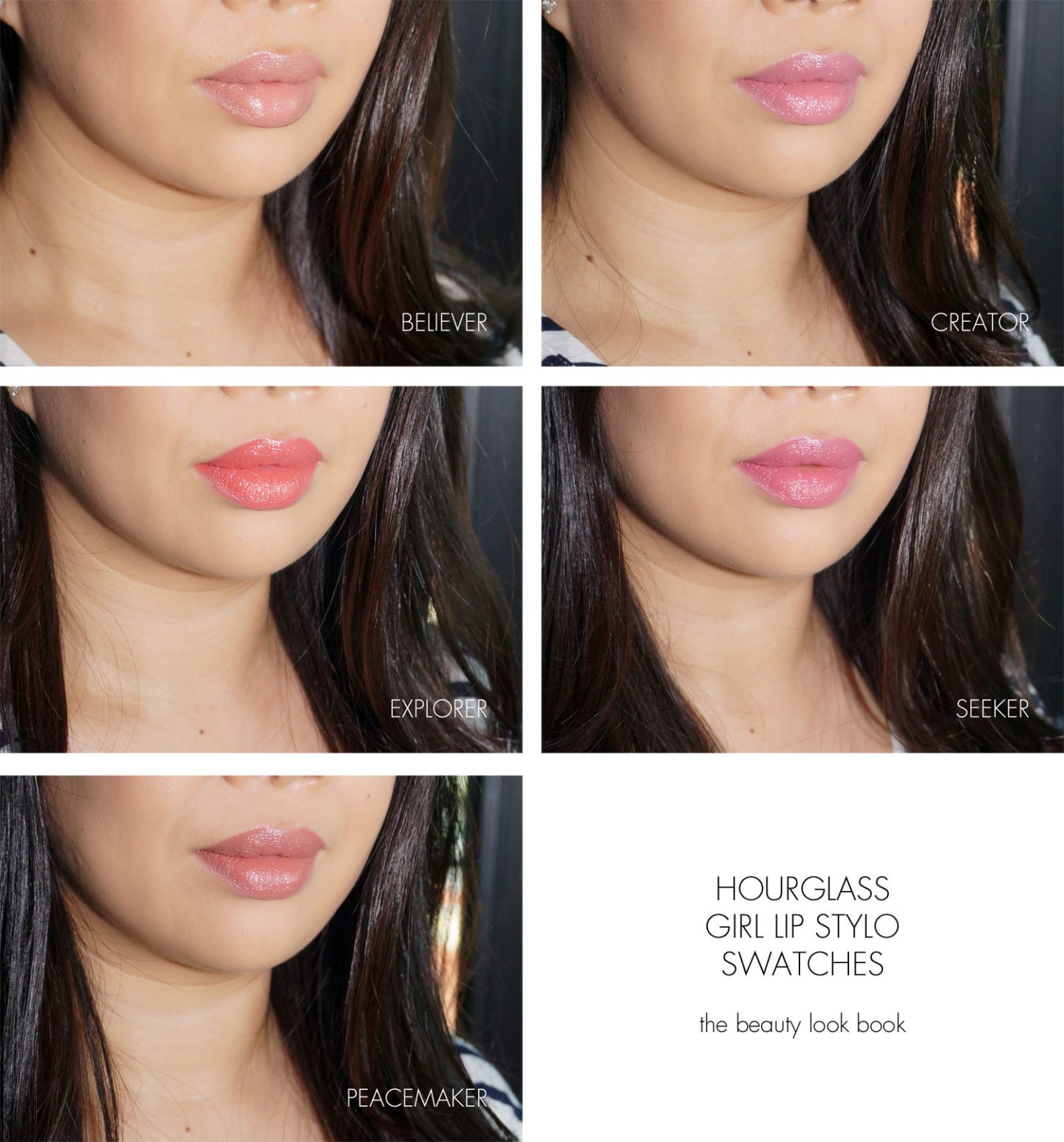 Hourglass GIRL Lip Stylo Believer, Creator, Explorer, Seeker and Peacemaker | The Beauty Look Book