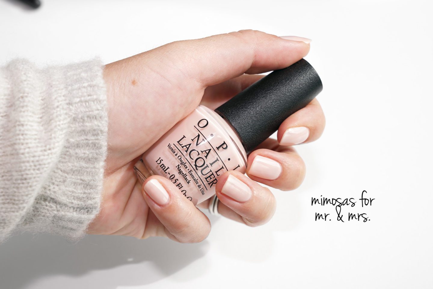 OPI Mimosas for Mr and Mrs | The Beauty Look Book