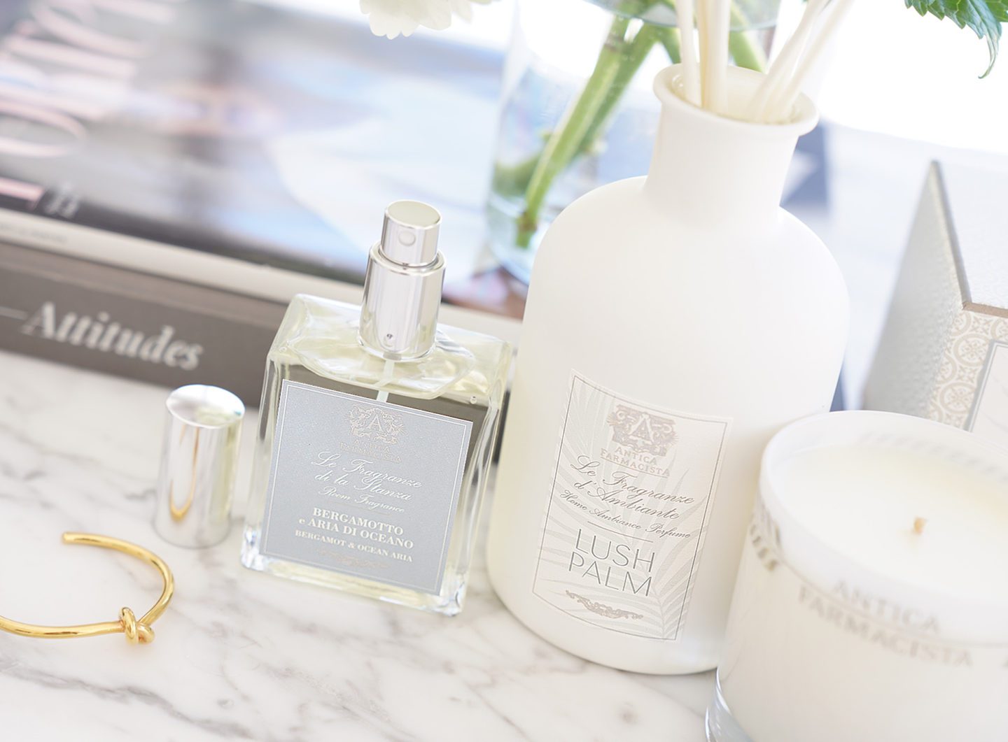 Antica Farmacista Bergamot and Ocean Aria and Lush Palm | The Beauty Look Book