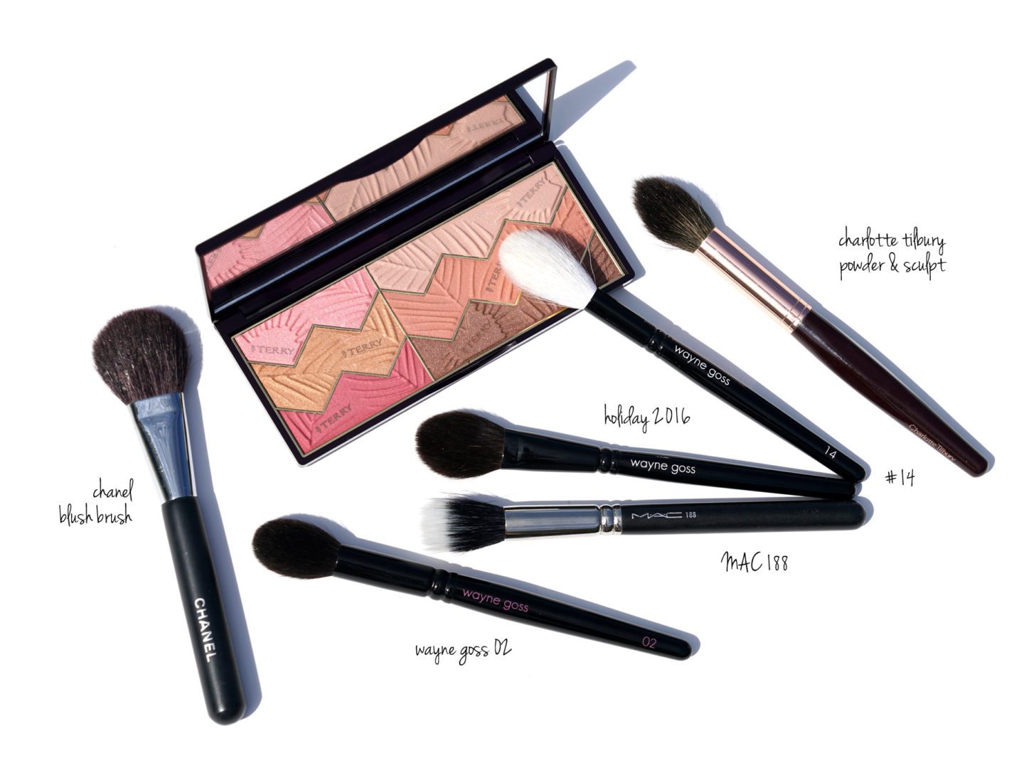 By Terry Sun Designer Palette vs brush sizes | The Beauty Look Book