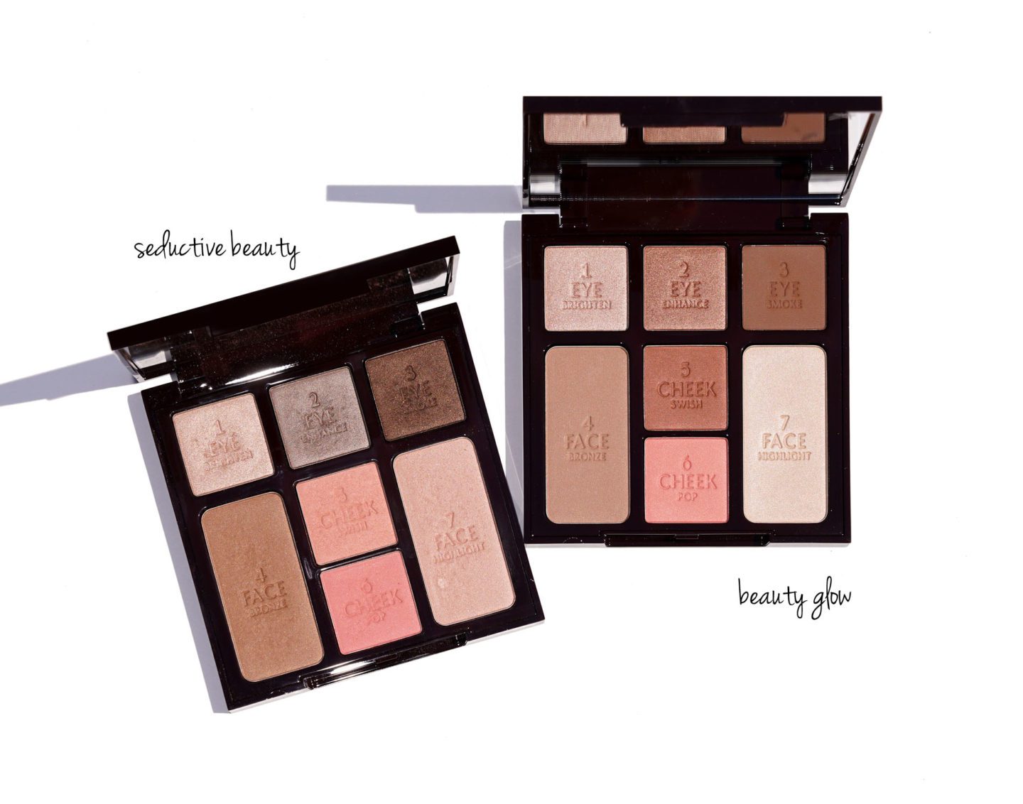Charlotte Tilbury Instant Look Palette Seductive Beauty vs Beauty Glow | The Beauty Look Book