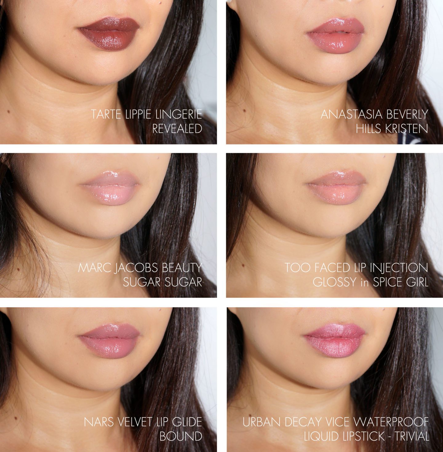 Sephora Favorites Give Me Some Nude Lip lip swatches | The Beauty Look Book