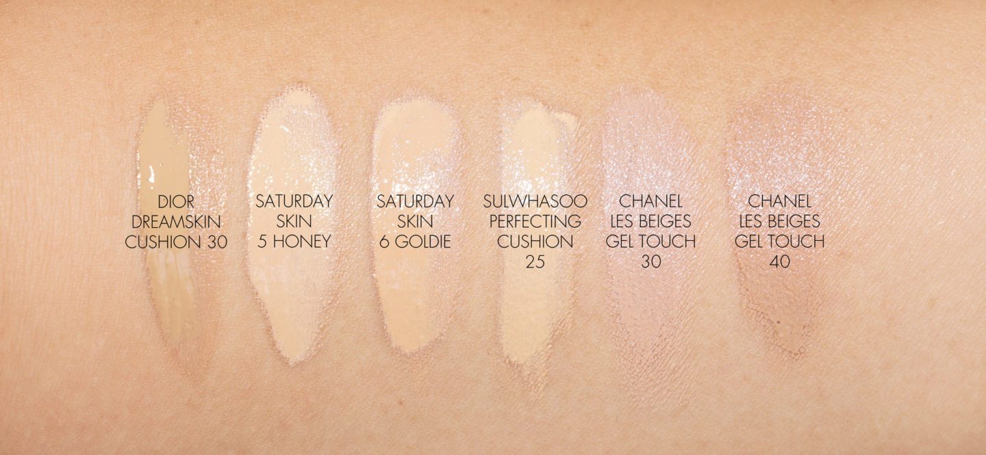 Chanel Les Beiges Gel Touch Healthy Glow Tint 30 and 40 vs Dior Saturday Skin Sulwhasoo | The Beauty Look Book