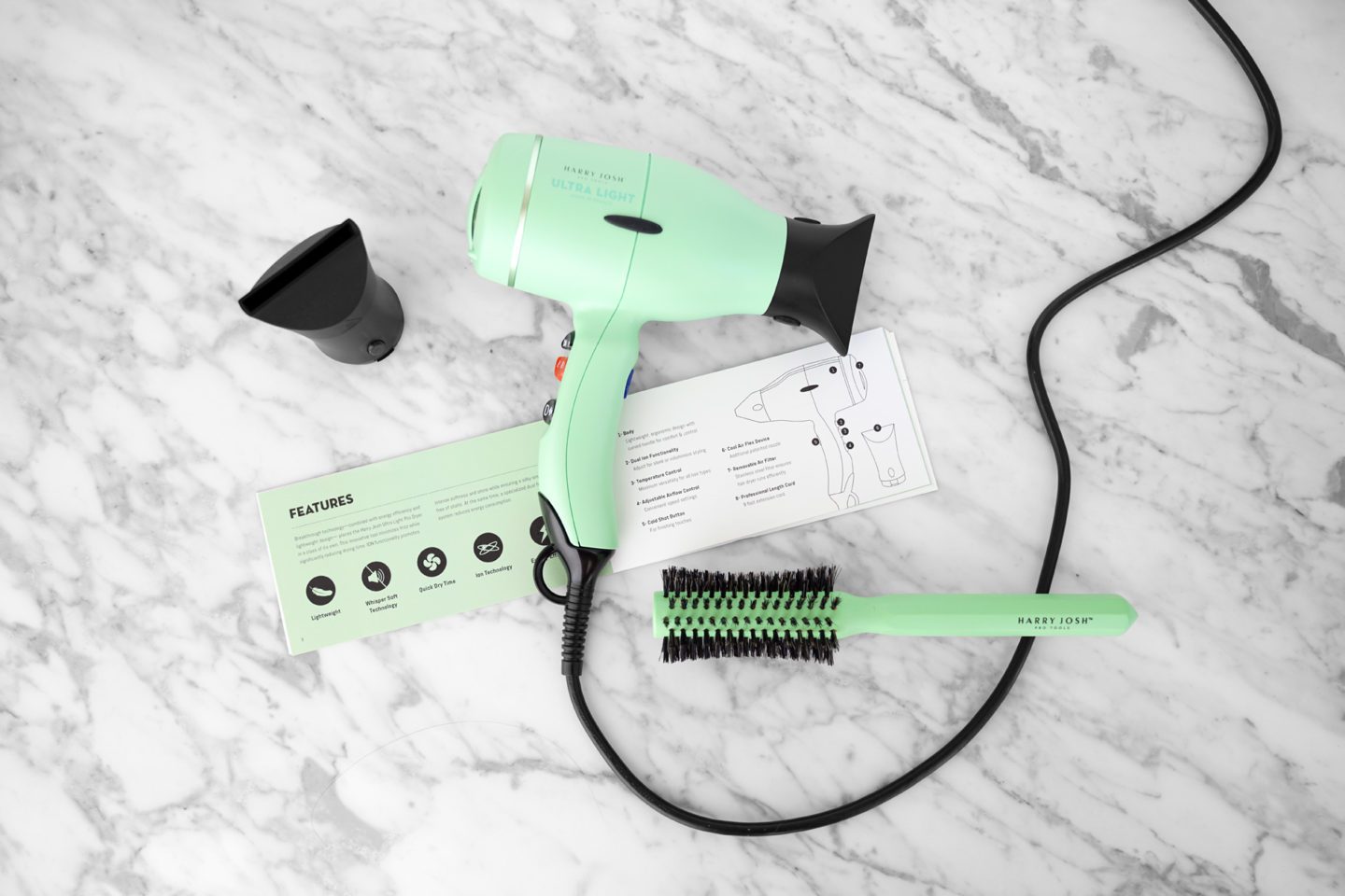 Harry Josh Ultra Light Pro Dryer Review | The Beauty Look Book