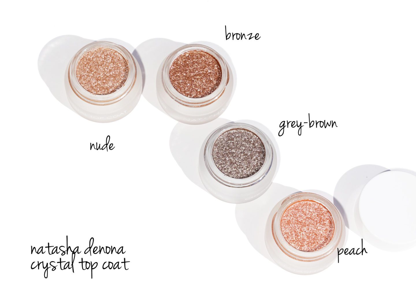 Natasha Denona Chroma Crystal Top Coat Review Swatches | The Beauty Look Book