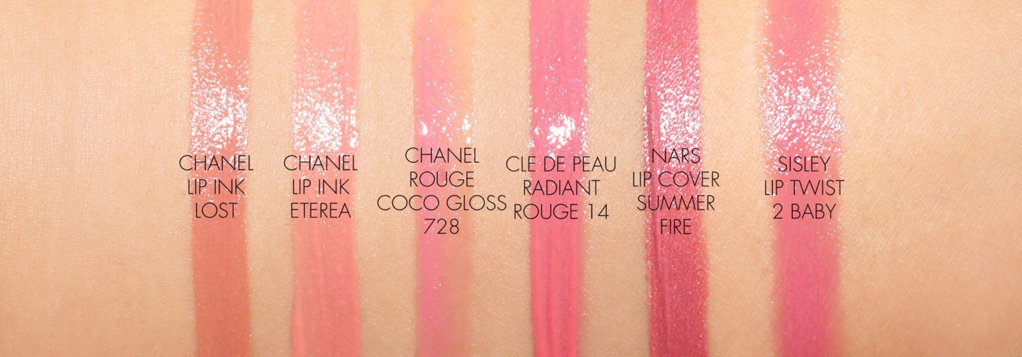 Chanel Rouge Allure Ink swatches | The Beauty Look Book