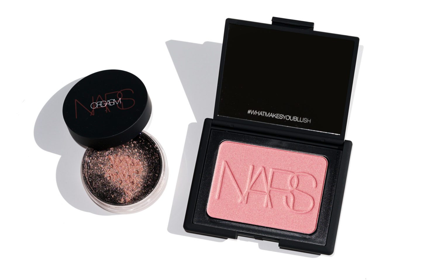 NARS Orgasm Illuminating Loose Powder and Large Blush