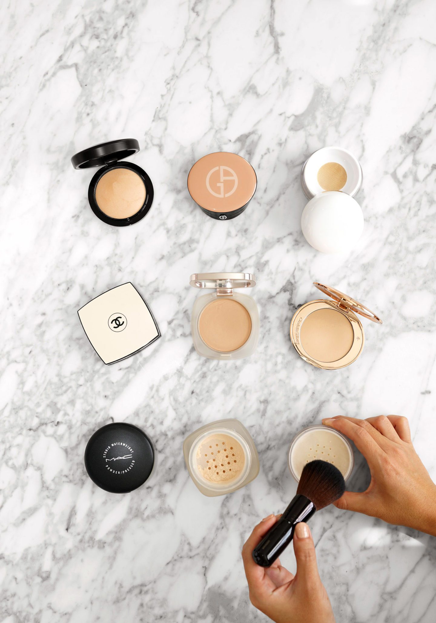 Best Setting Powders Laura Mercier, MAC, Armani, Chanel, La Mer