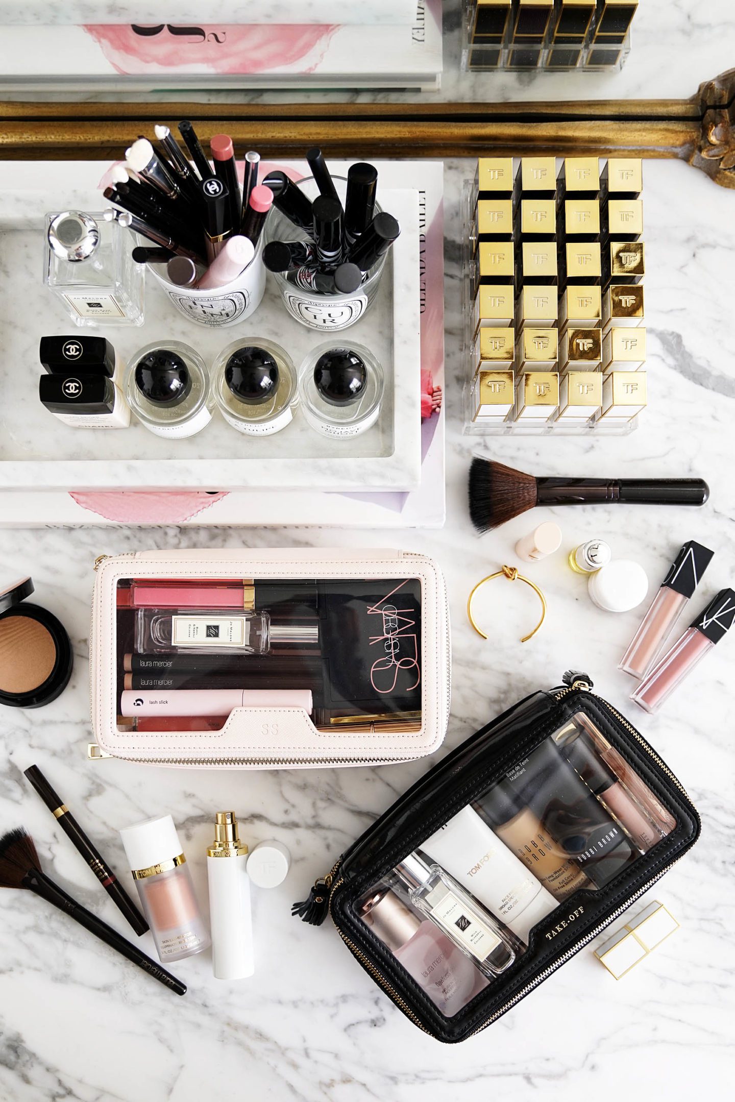 Best Clear Makeup Bags The Daily Edited vs Anya Hindmarch | The Beauty Look Book