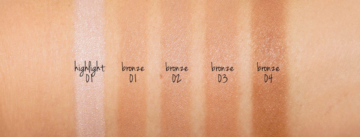 Laura Mercier Matte Raidance Baked Powder swatches | The Beauty Look Book