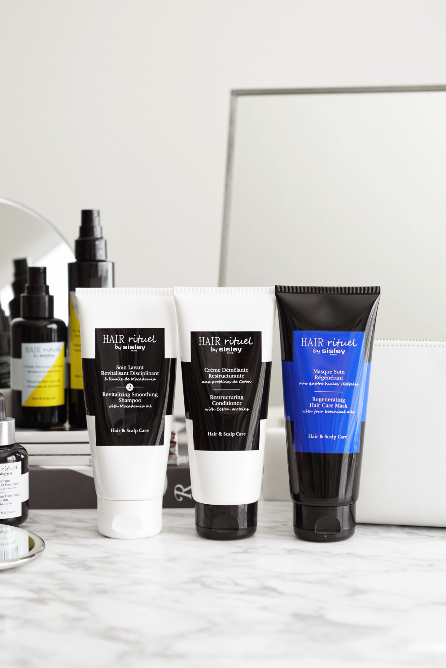 Hair Rituel by Sisley Smoothing Shampoo, Conditioner and Hair Mask