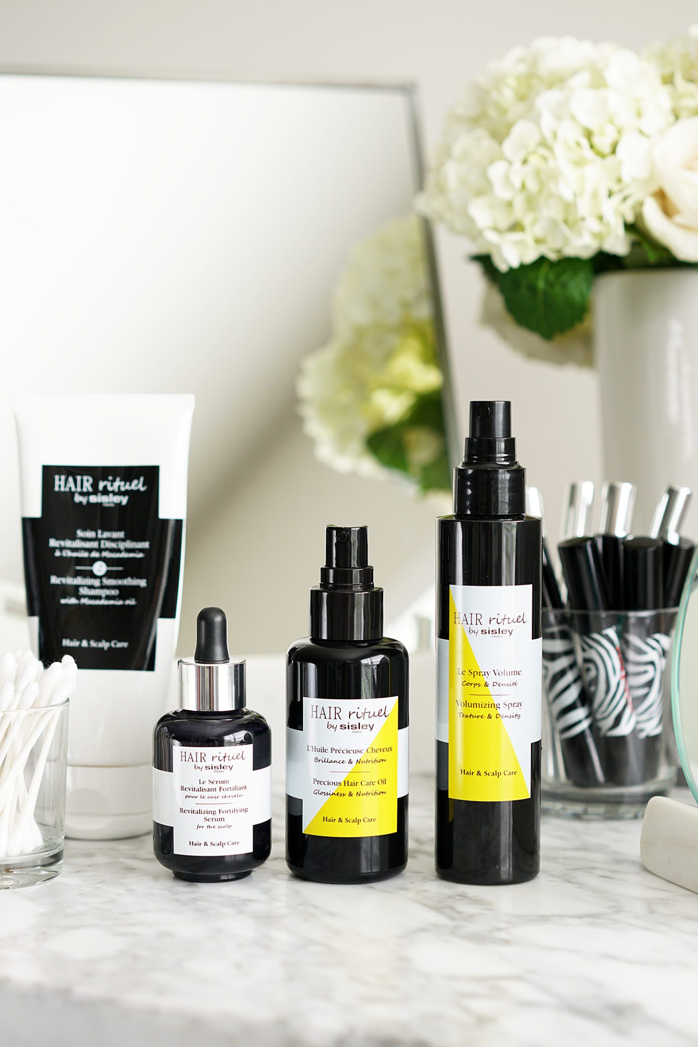 Hair Rituel by Sisley-Paris, Scalp Serum, Hair Oil and Volume Spray