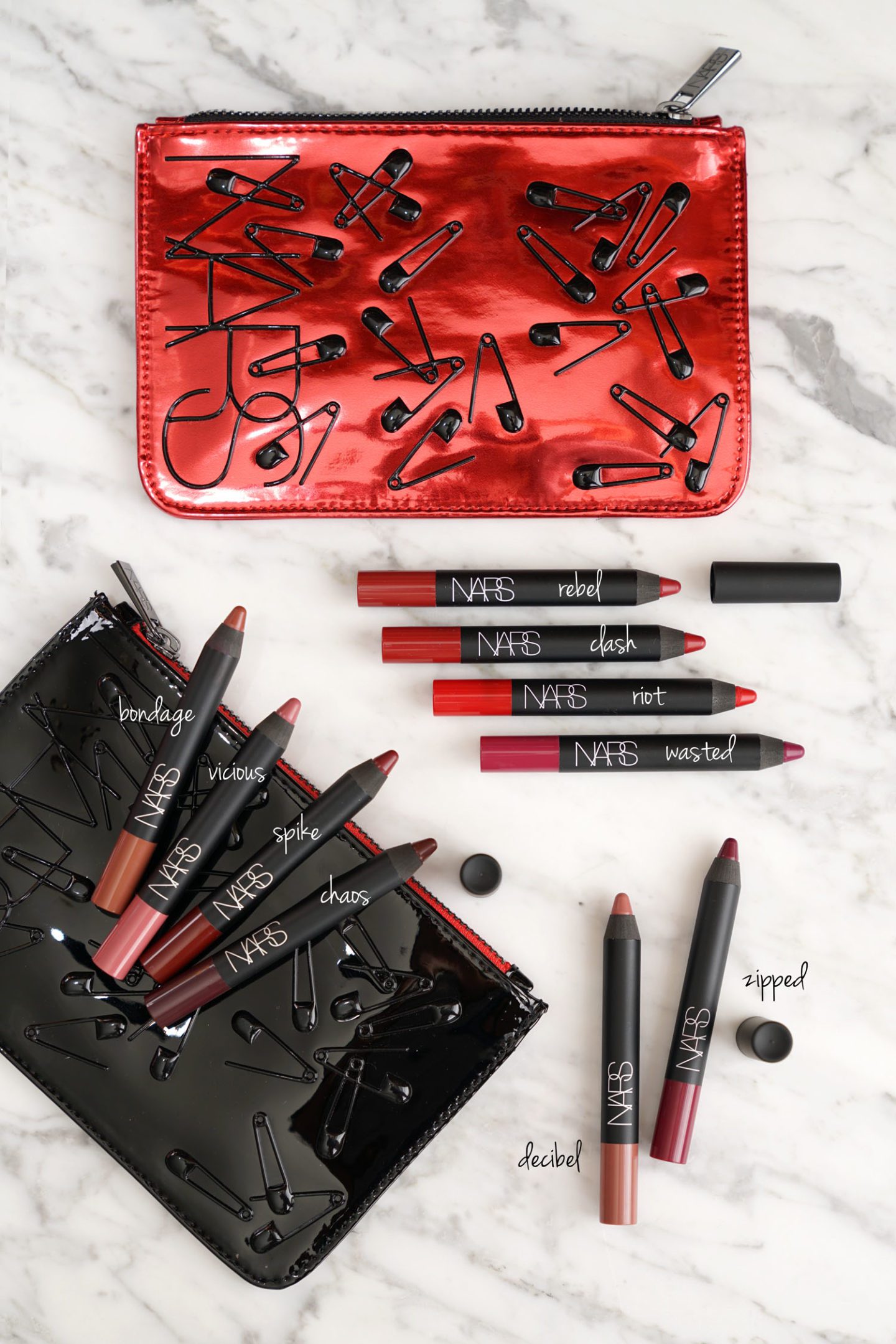 NARS Velvet Matte Lip Pencil Sets Holiday 2018