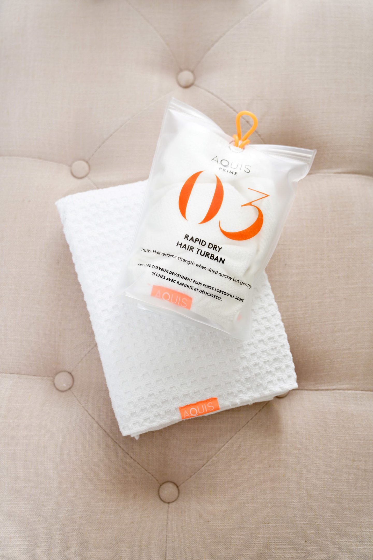Aquis Hair Turban and Waffle Towel
