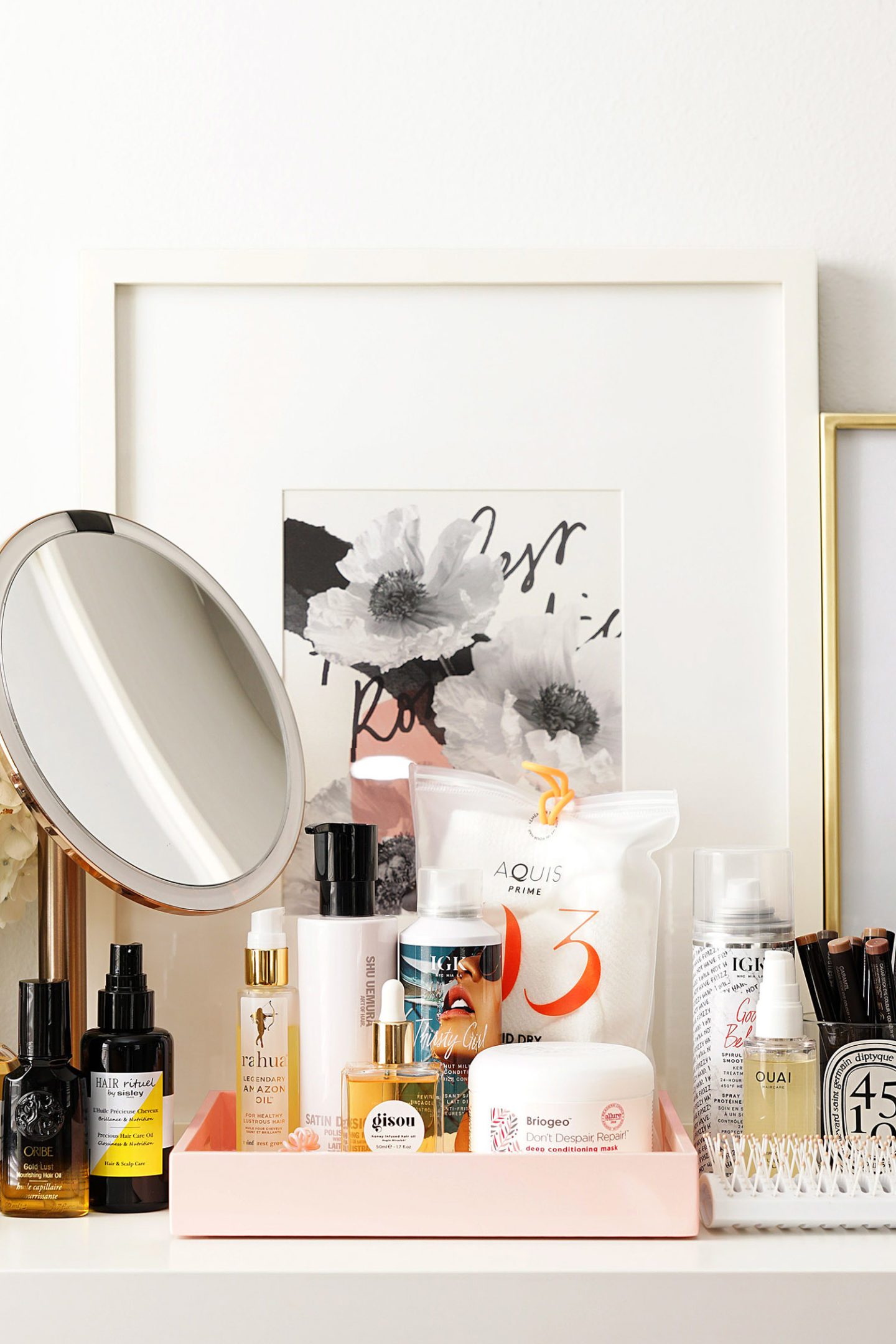 Hair Care Testing Ouai, Gisou, Aquis, IGK | The Beauty Look Book