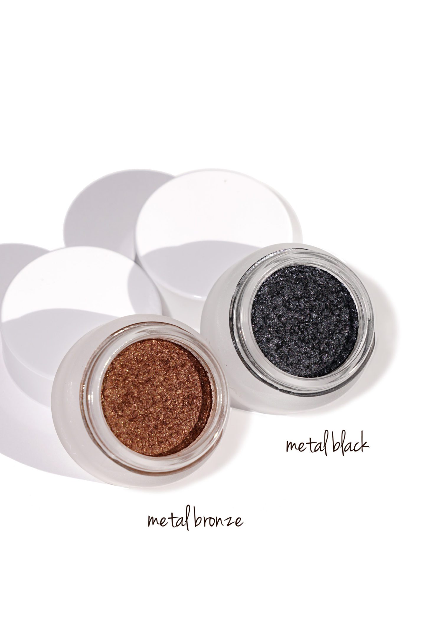 Natasha Denona Chroma Crystal Metal Bronze + Metal Black Review and Swatches 