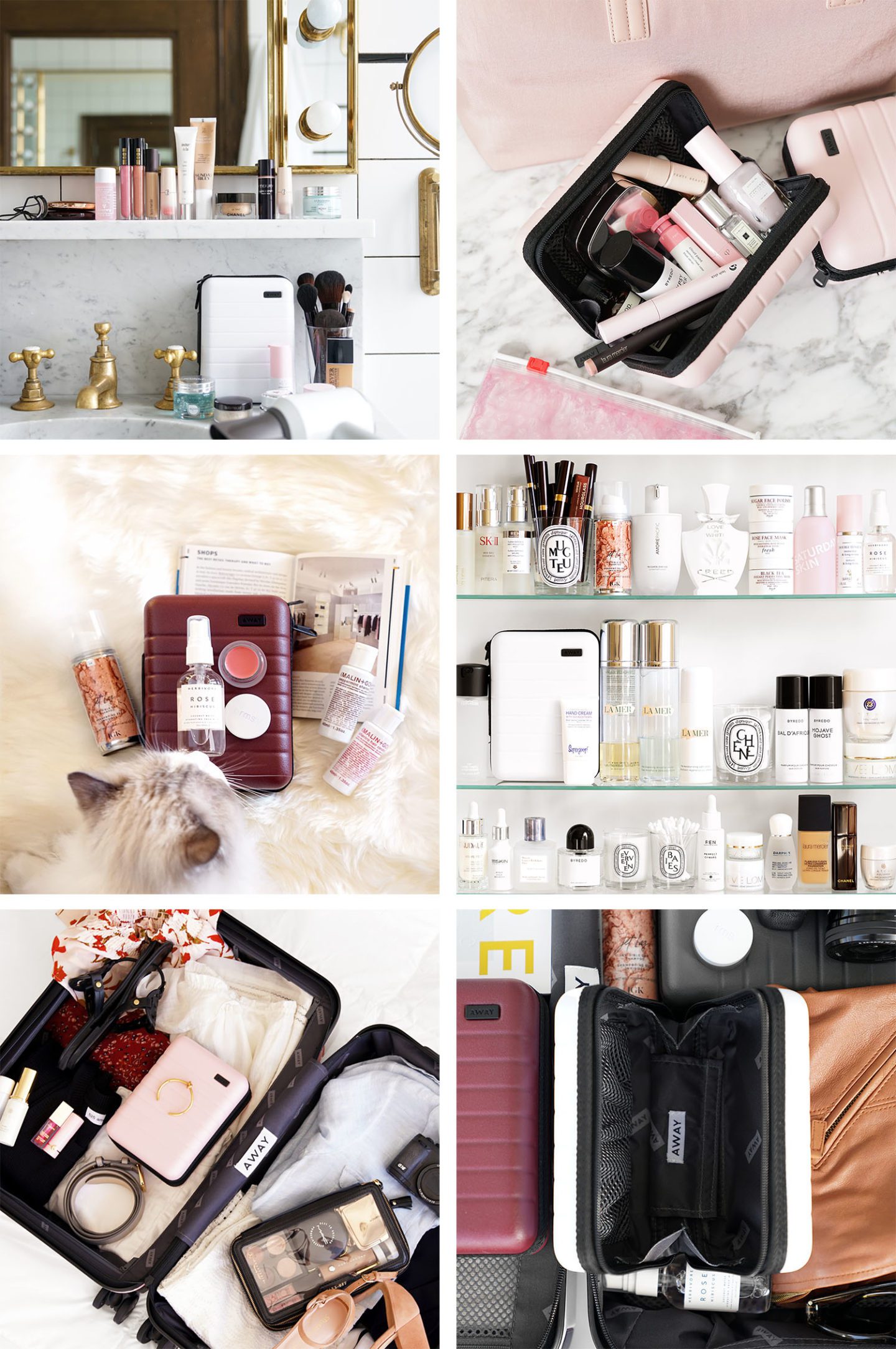 The Beauty Look Book Away travel minis