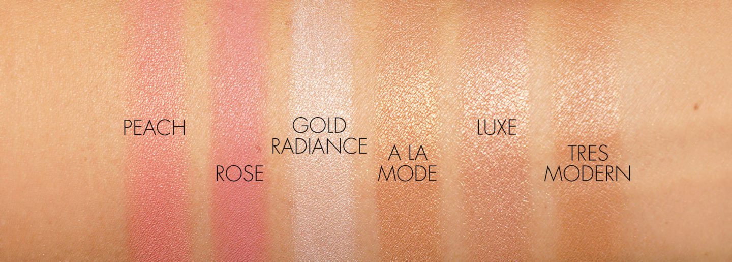 Nordstrom Anniversary 2019 Laura Mercier Tres Chic Palette swatches