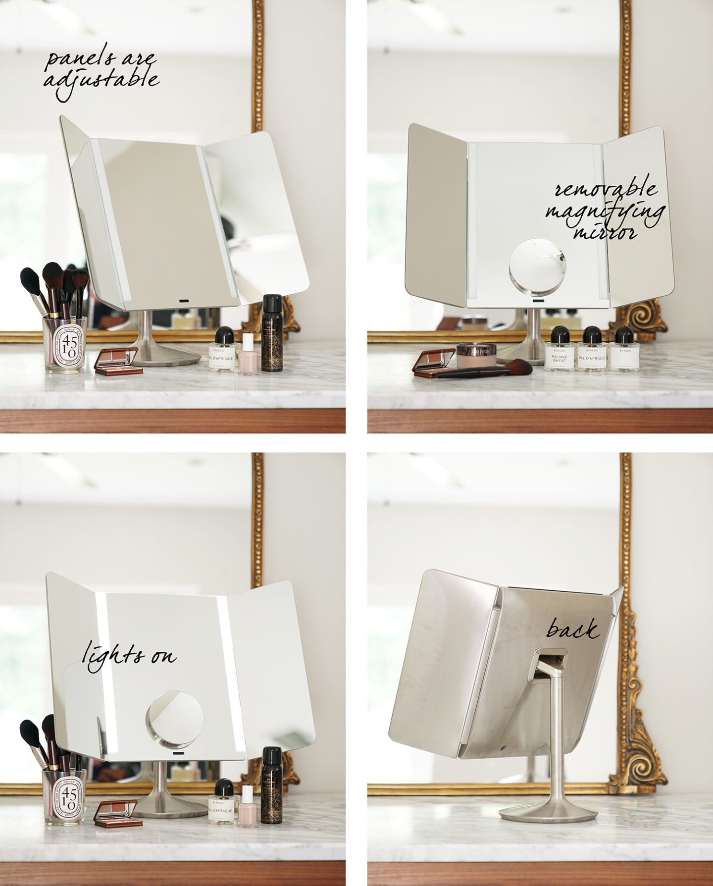 Simplehuman Sensor Mirror Pro Wide View Review via The Beauty Look Book