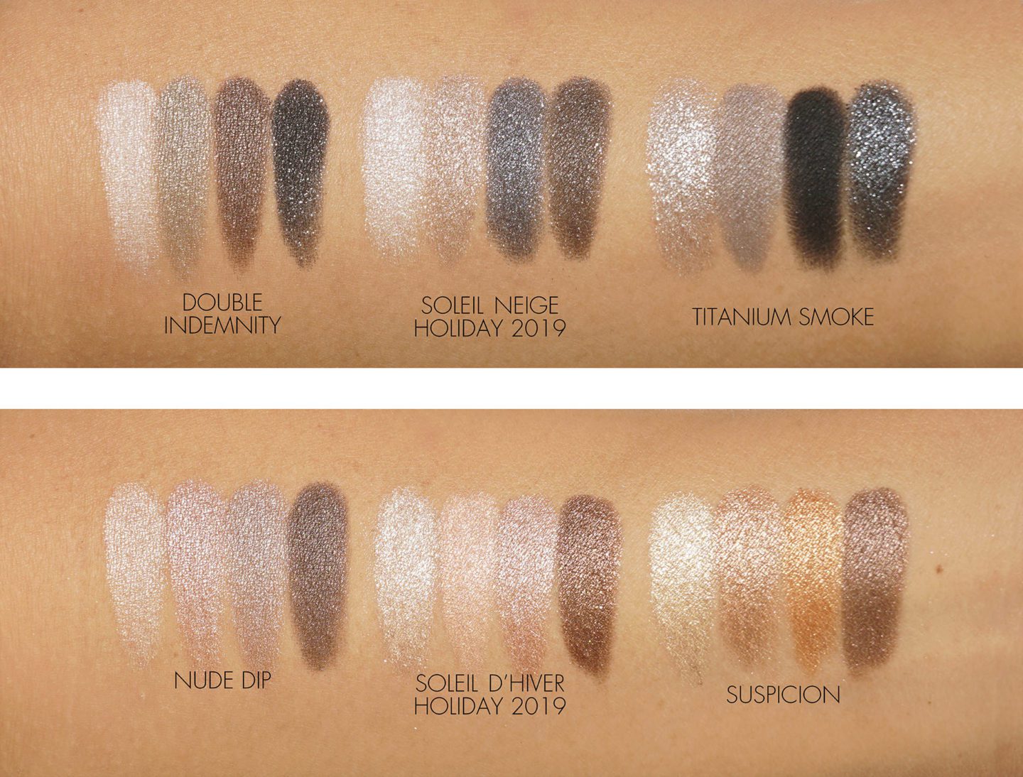 Tom Ford Eyeshadow Quad swatches