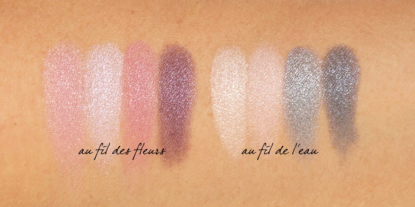 Chanel La Fleur Et L'eau Les 4 Ombres swatches