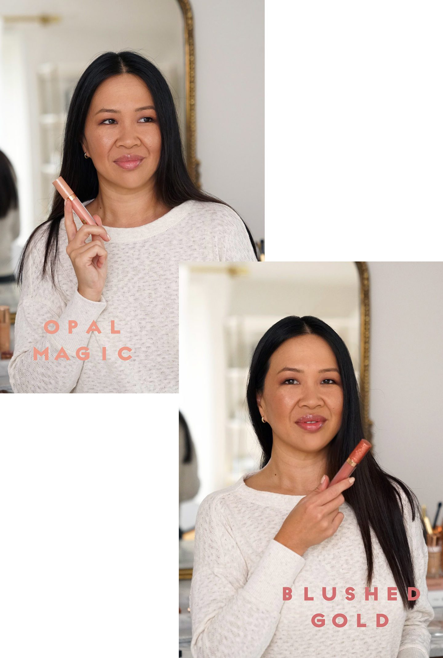 Charlotte Tilbury Jewel Lips Opal Magic and Blushed Gold